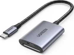 UGREEN Memory Card Reader 80888B USB-C to SD/TFAlu Case (BB)