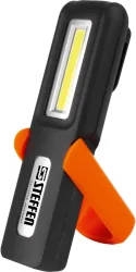 STEFFEN Handleuchte LED Worklight 65 00165 schwarz, Akku, 3W