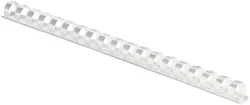 FELLOWES Plastikbinder&uuml;cken 8mm A4 5330403 weiss 25 St&uuml;ck