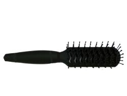 Flachb&uuml;rste, Softtouch, schwarz