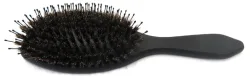 Haarb&uuml;rste, Natur-Polyamidborsten, schwarz, oval