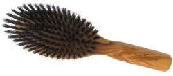 Herba Olivenholzb&uuml;rste, Wildschweinborsten, klein, 7-reihig