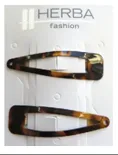 Herba FHH.Clips, braun, 2 Stk., 5 cm