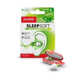 Alpine Sleepsoft, Geh&ouml;rschutzst&ouml;psel, mit Euroloch