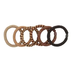 Trisa Accessoires Nordic Elastics 6er Combo braun 6 Stk.