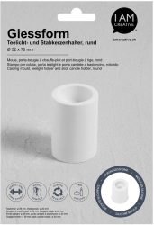 I AM CREATIVE Silikon Giessform 1704.09 Kerzenhalter