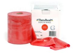 THERA-BAND&reg; &Uuml;bungsband 45.7 m x 12.8  rot