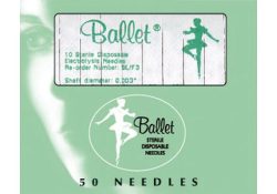 BALLET Epilationsnadeln F3 unisoliert 50 Stk.