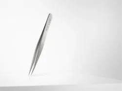 Rubis Pinzette, extra spitz, Inox