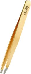 Rubis Pinzette gerade, Inox, gold
