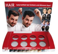 Hair Effect Leerdisplay komplett