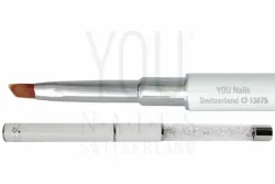 YOU Gel-Pinsel Strass angular Nr. 4