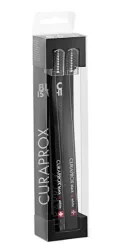 CURAPROX Black is White Zahnb&uuml;rst schw/schw 2 Stk