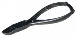 Kiehl Nagelzange Titancarbonid Profinagelzange gross schwarz 14.5cm