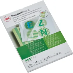 GBC Laminiertasche A4 3740400 glanz, 75my 100 Stk