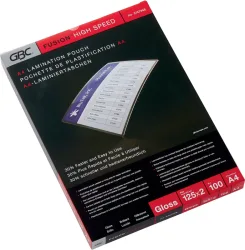 GBC Laminiertasche A4 3747348 glanz, 125my 100 Stk