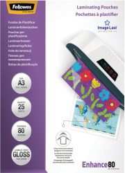 Fellowes Laminating Pouches A3 25Pcs - Blätter (Weiss)