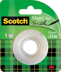 SCOTCH Magic Tape 810 19mmx25m 8-1925R transparent, Refill