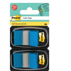 POST-IT Index 2er Set 25,4x43,2mm 680-B2 blau 2x50 St&uuml;ck