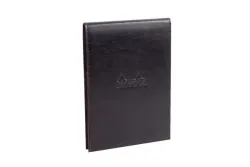 RHODIA Blockh&uuml;lle 115x158mm 118139 kariert schwarz