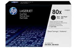 HP Toner-Modul 80X schwarz CF280XD LaserJet Pro 400 2 St&uuml;ck