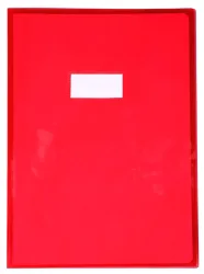 CLAIREFONTAINE Heftumschl&auml;ge A4 73203 rot