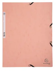 EXACOMPTA Gummibandmappe Aquarel A4 X55527E rot