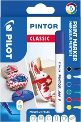 PILOT Marker Pintor Set Standard F S6/0517405 6 Stifte