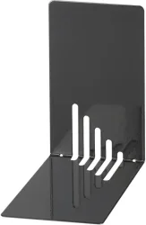 MAUL B&uuml;cherst&uuml;tzen 14x8,5x14cm 3501090 schwarz, Metall 2 St&uuml;ck