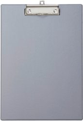 MAUL Schreibplatte A4 2335295 silber Folien&uuml;berzug
