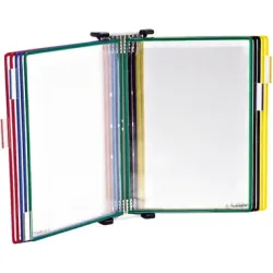 T-DISPLAY Wandelemente Tarifold 464109 grau 10 Taschen