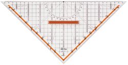 ROTRING Geodreieck 30cm S0699270 farbig/transp.