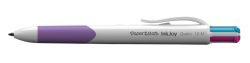 Papermate Inkjoy Quatro Blue,Green,Purple,Red Clip-on retractable ballpoint pen Medium 12 pc(s)