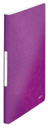 LEITZ Sichtbuch WOW PP A4 46320062 violett 40 H&uuml;llen