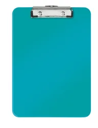 LEITZ Klemmbrett WOW PS A4 39710051 blau 80 Blatt