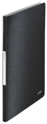 LEITZ Sichtbuch Style PP A4 39590094 satin schwarz 40 H&uuml;llen