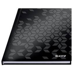 LEITZ Notizbuch WOW A5 4627-10-95 liniert, 90g schwarz