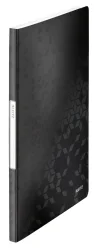 LEITZ Sichtbuch WOW PP A4 4631-00-95 schwarz 20 H&uuml;llen