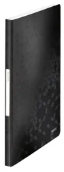LEITZ Sichtbuch WOW PP A4 4632-00-95 schwarz 40 H&uuml;llen