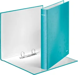 LEITZ Ringbuch WOW A4 42410051 eisblau