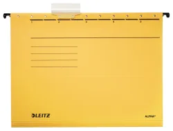 LEITZ H&auml;ngemappe Alpha A4 19853015 gelb 5 St&uuml;ck