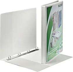 LEITZ Pr&auml;sentationsringbuch A4 42820001 weiss 4R 16mm