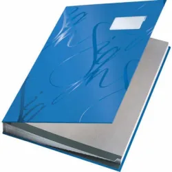 LEITZ Unterschriftsmappen 57450035 blau 18 F&auml;cher