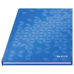 LEITZ Notizbuch WOW A5 46271036 liniert, 90g blau