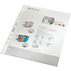 LEITZ Zeigetaschen PP A4 47900000 genarbt, 0,09mm 100 St&uuml;ck