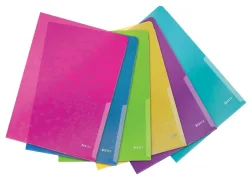 LEITZ Sichth&uuml;lle WOW A4 40500099 6-farbig assortiert 6 Stk.