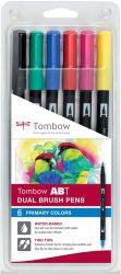 TOMBOW ABT Dual Brush Pen ABT-6P-1 6er Set Grundt&ouml;ne