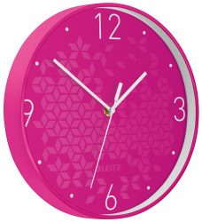 LEITZ Wanduhr WOW 29cm 9015-00-23 pink