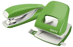LEITZ Locher/Hefter WOW 5095-12-54 gr&uuml;n, Bundle