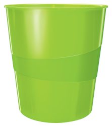 LEITZ Papierkorb WOW 15 Liter 52781054 gr&uuml;n